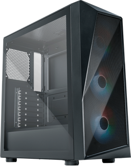 Cooler Master CMP 520 - ATX Midi-Tower - Gehard glas - Zwart