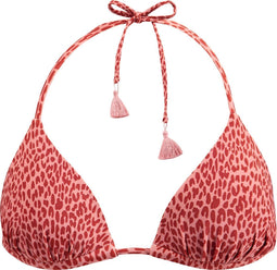 Barts Bathers Triangle - Bikini top - Medium ondersteuning met kwastjes - Roze