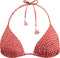 Barts Bathers Triangle - Bikini top - Medium ondersteuning met kwastjes - Roze