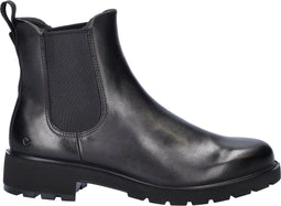 ECCO Metropole Vienna - Dames Chelsea boots - Ademend textiel - Zwart - Maat 38