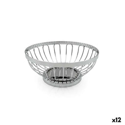 Broodmand My Bar Zilverkleurig Metaal 17,5 X 7 CM (12 Stuks)
