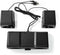 Nedis Gaming Speaker - 2.2-kanaals - 48W met LED-verlichting - Zwart