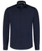 Boston Brothers - Business Shirt LS - Non Iron - Slim Fit - Navy - Maat 39