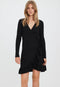 VERO MODA VMHAYA LS SHORT DRESS GA NOOS - Dames Jurk - Maat XS - Met stretch