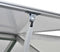 vidaXL - Tuinkas - versterkt - aluminium - met - basisframe - 9,025 - m²