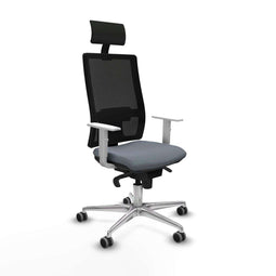Bureaustoel met hoofdsteun Piqueras y Crespo 4B086G1 Grijs