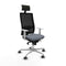 Bureaustoel met hoofdsteun Piqueras y Crespo 4B086G1 Grijs