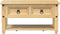 vidaXL - Salontafel - met - lades - Corona - 85x50x45 - cm - massief - grenenhout