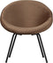 WOOOD Moly Fauteuil - Velvet - Toffee - 74x75x76