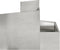 vidaXL - Tuinplanter - 60x60x50 - cm - RVS