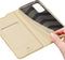 Dux Ducis - Pro Serie Slim wallet hoes -Geschikt voor Samsung Galaxy A52 / A52s - Goud