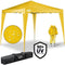 Casaria Vouwpaviljoen. party tent Capri - Popup geel 3x3m