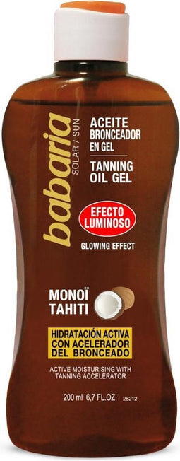 Babaria zonnebrandolie Glowing Effect 200 ml