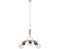 Babble Hanglamp 3 Bollen Glas Walnoot - BePureHome