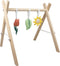 Babiem Babygym - Hout - Incl. Speeltjes - Kraamcadeau - 56x56x58cm
