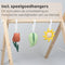 Babiem Babygym - Hout - Incl. Speeltjes - Kraamcadeau - 56x56x58cm
