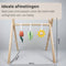 Babiem Babygym - Hout - Incl. Speeltjes - Kraamcadeau - 56x56x58cm