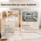 Babiem Babygym - Hout - Incl. Speeltjes - Kraamcadeau - 56x56x58cm
