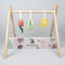 Babiem Babygym - Hout - Incl. Speeltjes - Kraamcadeau - 56x56x58cm
