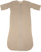 Baby 4 Seizoenen Slaapzak 9-24 mnd - Winterslaapzak & Zomerslaapzak 100% biologisch katoen - 95cm - TOG 3.0 Desert Sand - Bruin - Snoozebaby