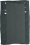 Baby Aankleedkussenhoes 45 x 70cm - Aankleedhoes 100% biologisch katoen - Dark Green - Groen - Snoozebaby