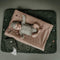 Baby Aankleedkussenhoes 45 x 70cm - Aankleedhoes 100% biologisch katoen - Desert Sand - Bruin - Snoozebaby