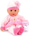 Baby Beau Babypop met Flesje, 30cm
