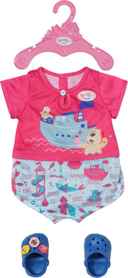 BABY born Bath Pyjamas with Shoes 43cm