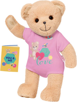 BABY born Beer - Roze - Knuffel