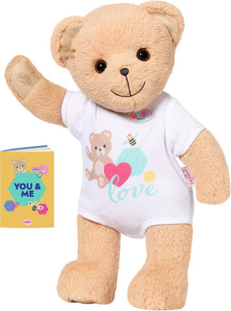 BABY born Beer - Wit - Knuffel