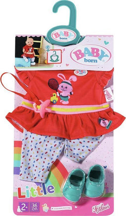 BABY born Little SportyOutfit red 36cm