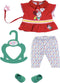 BABY born Little SportyOutfit red 36cm