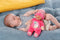 BABY born - Sleepy - Roze met Hondopdruk - Babypop - 30 cm