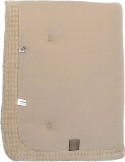 Baby Boxkleed 75 x 95 - Speelkleed 100% biologisch katoen - Speelmat Desert Sand - Bruin - Snoozebaby