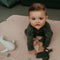 Baby Boxkleed 75 x 95 - Speelkleed 100% biologisch katoen - Speelmat Desert Sand - Bruin - Snoozebaby