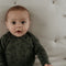 Baby Boxkleed 75 x 95 - Speelkleed 100% biologisch katoen - Speelmat Mystic Mint - Groen - Snoozebaby