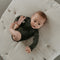 Baby Boxkleed 75 x 95 - Speelkleed 100% biologisch katoen - Speelmat Mystic Mint - Groen - Snoozebaby