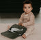 Baby Boxkleed 75 x 95 - Speelkleed 100% biologisch katoen - Speelmat Desert Sand - Bruin - Snoozebaby