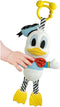 Baby Clementoni Donald Duck - Knuffel met Geluiden - Rammelaar - Baby Speelgoed met Geluid - Interactieve Knuffel - Vanaf 6 maanden