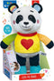 Baby Clementoni - Love Me Panda - Baby Knuffel Pandabeer - Interactieve Knuffel met Geluidseffecten - Extra zacht