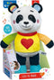 Baby Clementoni - Love Me Panda - Baby Knuffel Pandabeer - Interactieve Knuffel met Geluidseffecten - Extra zacht