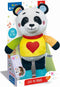 Baby Clementoni - Love Me Panda - Baby Knuffel Pandabeer - Interactieve Knuffel met Geluidseffecten - Extra zacht