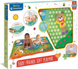 Baby Clementoni - Play Mat - Speelkleed - Baby Speelmat - Zachte Mat met Dieren - Makkelijk Opbergbaar - 0-36 maanden