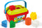 Baby Clementoni - Shape Sorter - Vormenstoof - Blokkendoos met Cijfers en Kleuren - Plastic Vormen - Duurzaam Speelgoed - 1 Jaar