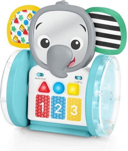 BABY EINSTEIN Speelgoed op wielen Kleine olifant - Muziek en licht - Interactief en meertalig - Ontwikkeling van motorische vaardigheden