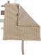 Baby Knuffeldoekje - Speendoekje 100% biologisch katoen - Comfortdoekje Desert Sand - Bruin - Snoozebaby