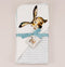 Baby Omslagdoek Haas - Katoen - 70x70 - Catherine Rayner