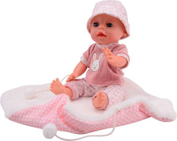Baby Rose Babypop Deluxe, 35cm