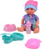 Baby Rose Drinken Plasbabypop, 20cm
