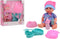 Baby Rose Drinken Plasbabypop, 20cm